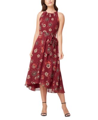 tahari asl midi dress