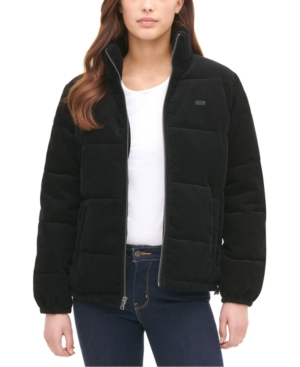image of Levi-s Women-s Corduroy Puffer Jacket