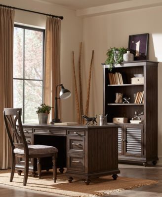 Homelegance Seldovia Home Office Collection In Brown
