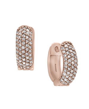 image of Effy Diamond (1/2 ct. t.w.) Earrings in 14k Rose Gold