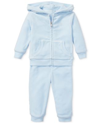 baby blue polo hoodie