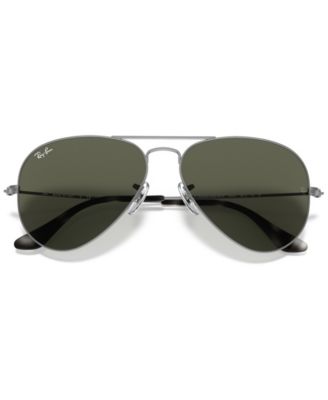 Unisex Sunglasses, AVIATOR LARGE METAL RB3025