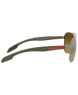 Men's Polarized Sunglasses, PS 51VS 62