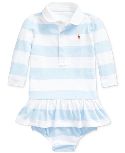 Polo Ralph Lauren Baby Girls Rugby Jersey Dress Reviews Dresses Kids Macy S