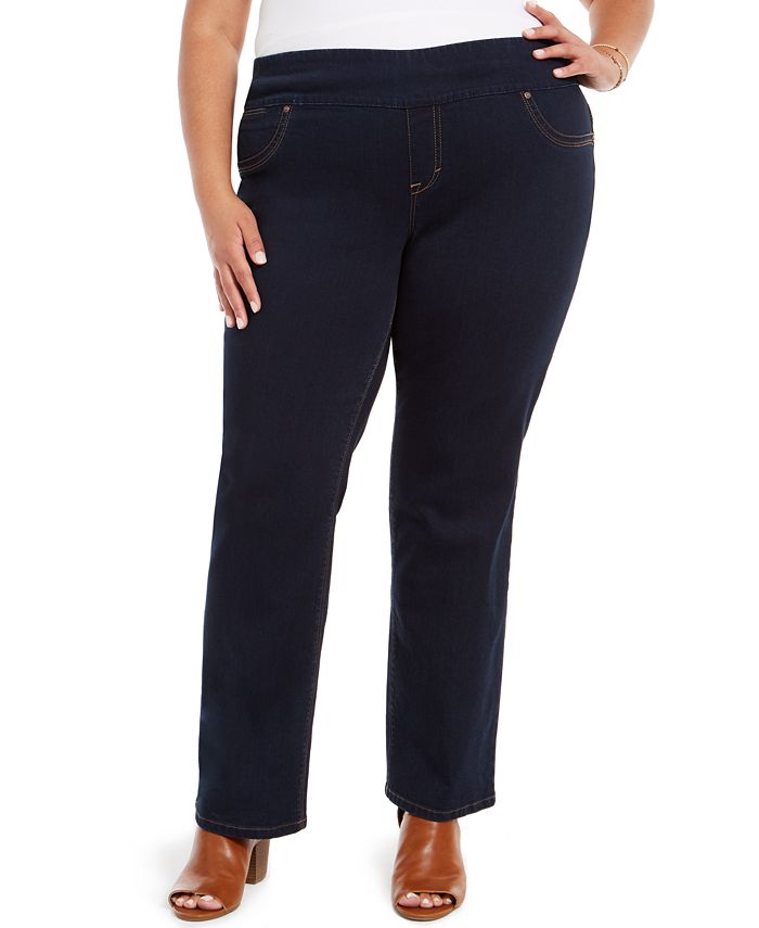 Style & Co Plus Size Ella Straight-Leg Jeans, Created For Macy's - Macy's