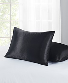 Standard/Queen 2-Pc. Satin Pillow Protector Set, Created for Macy's