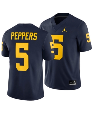 Nike Men's Jabrill Peppers Michigan Wolverines Player Game Jersey