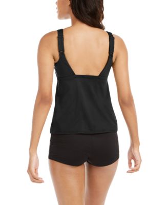 Nike Essential Scoop Neck Tankini Swim Top & Bottoms