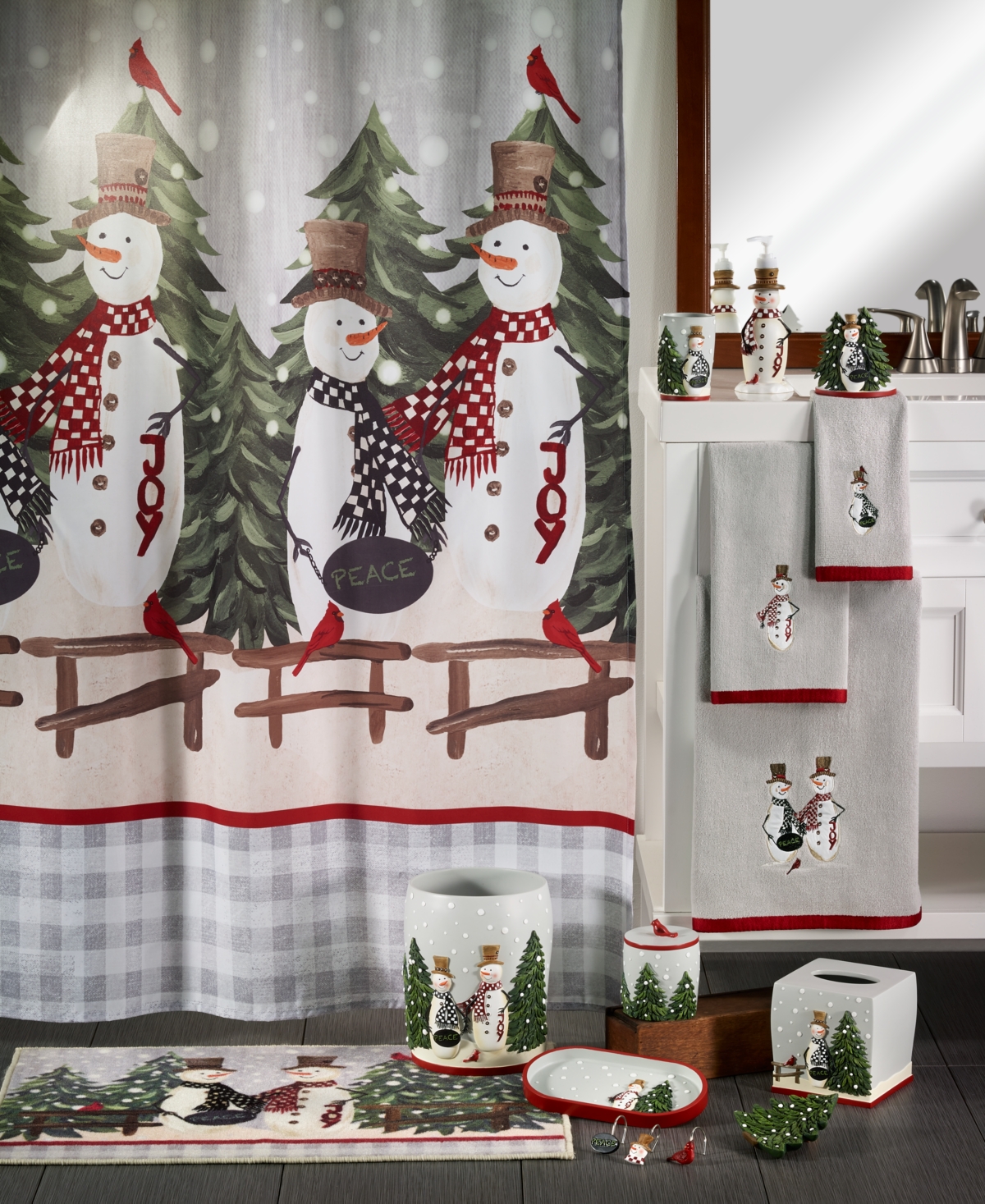 Avanti Country Friends Holiday Resin