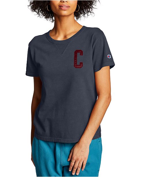 Champion Women S Cotton Vintage Wash Logo T Shirt Reviews