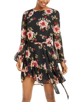 macys chiffon dresses