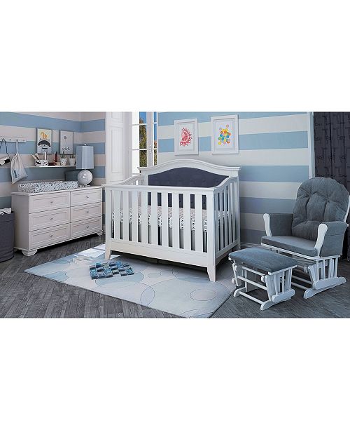 Belle Isle Furniture Belle Isle Magnolia 4In1 Convertible Upholstered