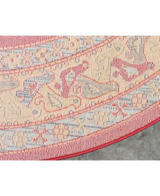 Bayshore Home Harik Har1 Red Area Rug Collection