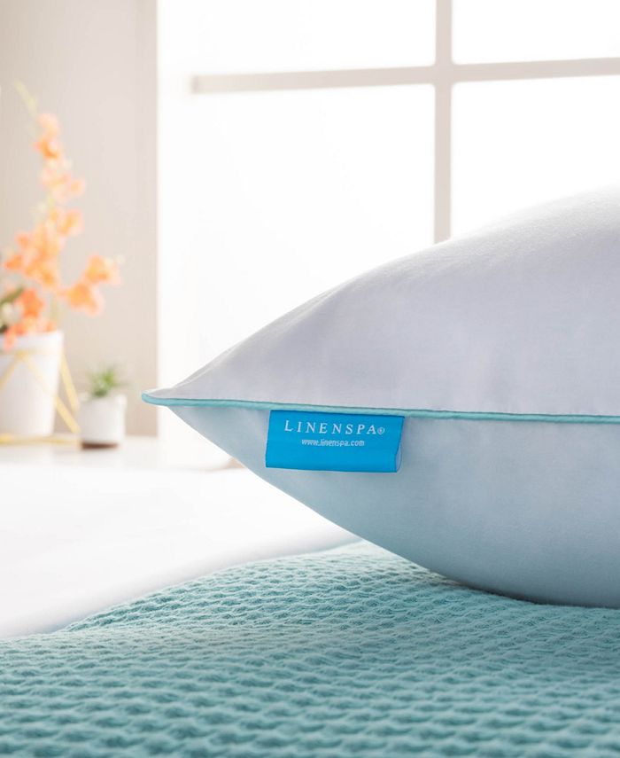 Linenspa - &nbsp;Signature Collection&nbsp;Gel Encased Shredded Memory Foam Pillow, Standard
