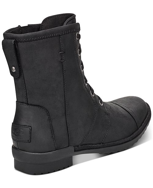 lace up waterproof boots women