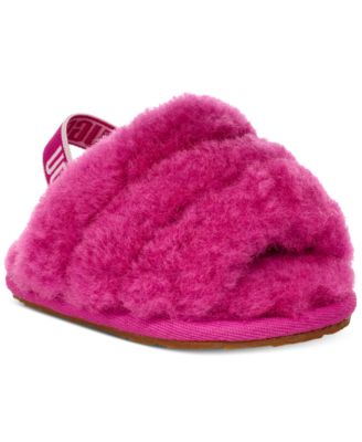 pink furry uggs