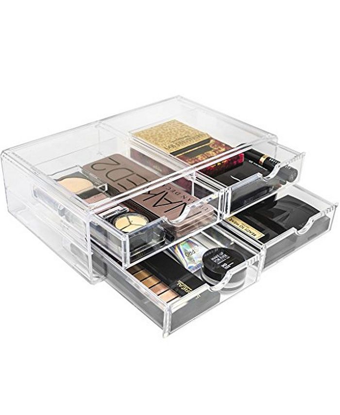 Sorbus Cosmetics Makeup and Jewelry Storage Case Macy's