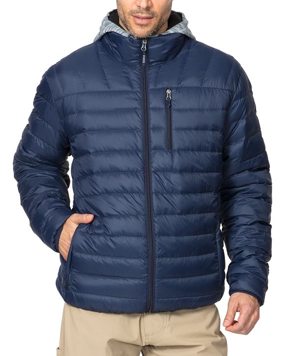 Club Room Hawke & Co. Outfitter Men's Packable Down Blend Puffer Jacket