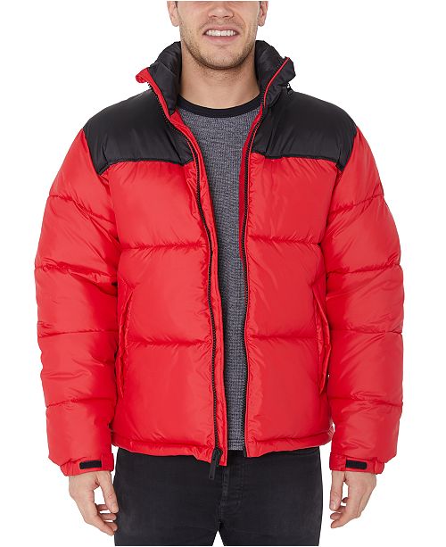 Halifax Men S Big Tall Quilted Colorblock Puffer Jacket Reviews