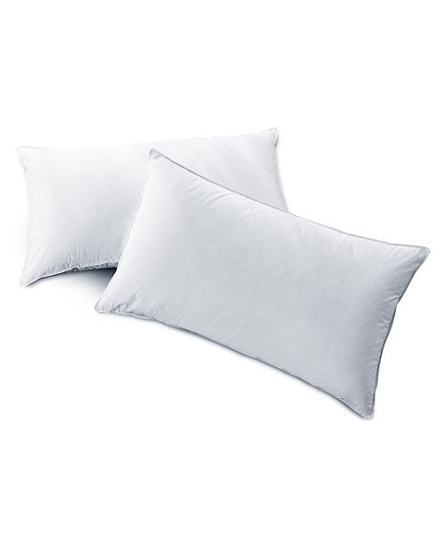 Unikome 2 Pack White Duck Down Bed Pillows Size Standard Queen