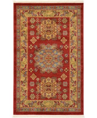 Bayshore Home Harik Har1 Red Area Rug Collection