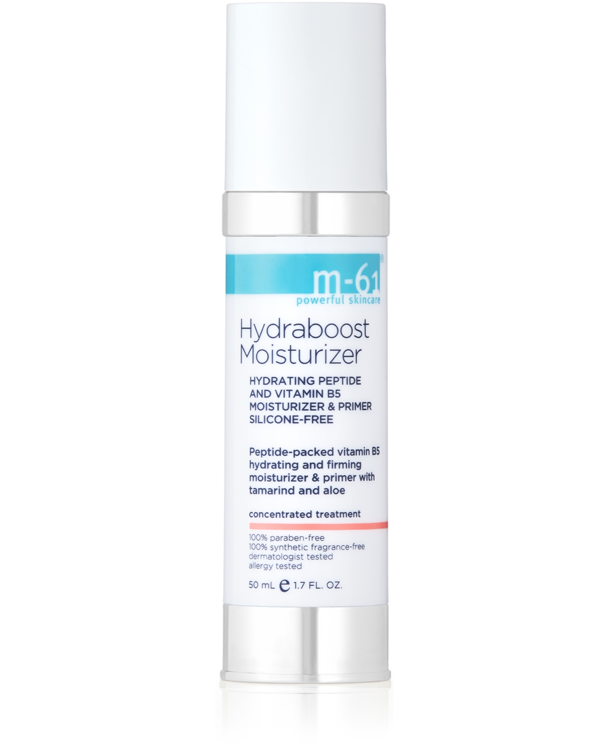 m-61 by Bluemercury Hydraboost Moisturizer Hydrating Peptide and Vitamin B5 Moisturizer & Primer, 1.7 oz