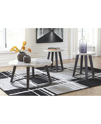 Signature Design By Ashley Ashley Furniture Luvoni Table Set of 3