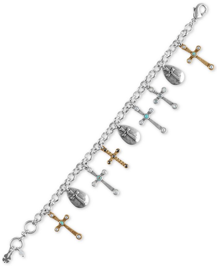 Lucky brand sale cross bracelet