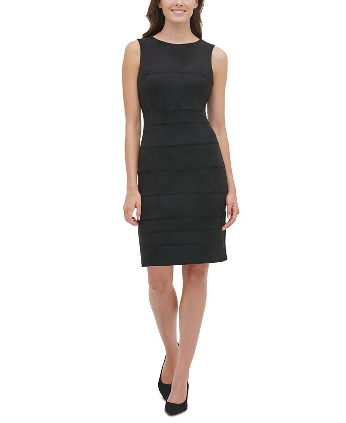 Macy's tommy hilfiger black dress discount