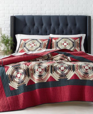 Martha Stewart Collection Artisan shops Sunburst Patchwork Twin Quilt