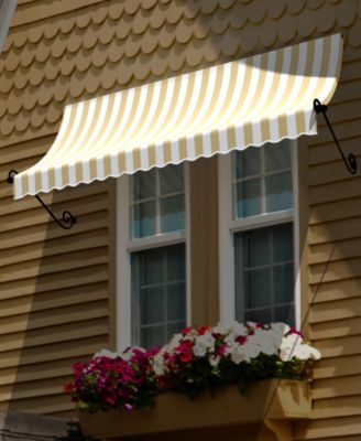 Awntech 5' Charleston Window/Entry Awning, 18" H X 36" D - Macy's