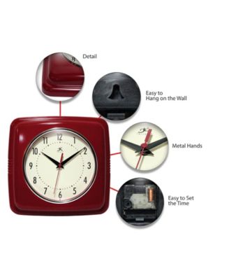 Square Wall Clock