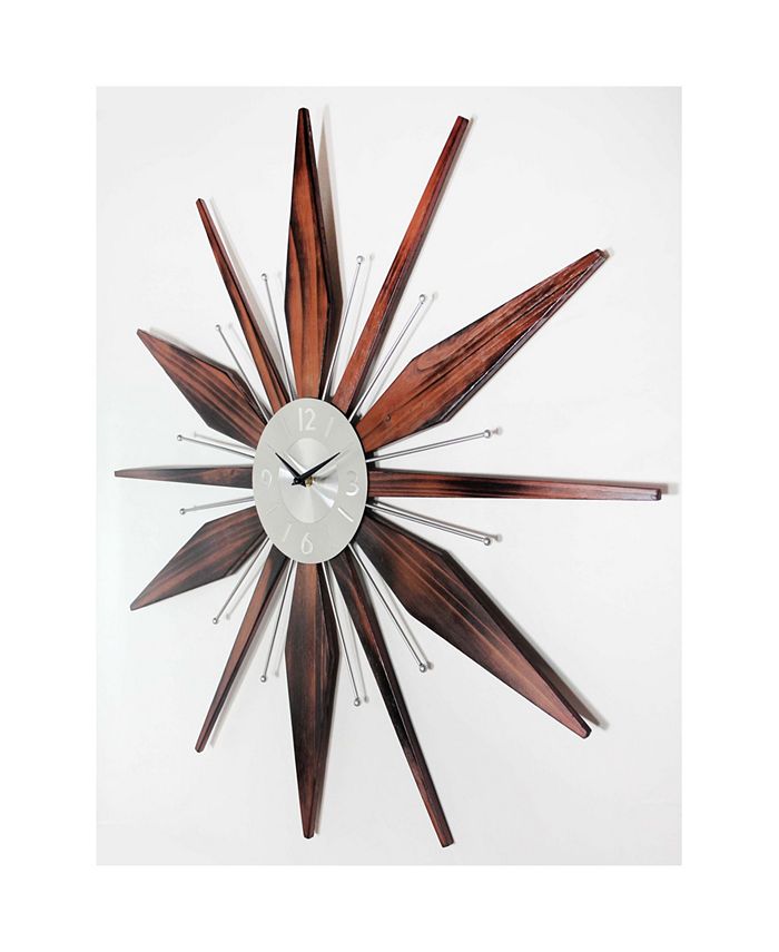 Infinity Instruments Starburst Wall Clock Macy's