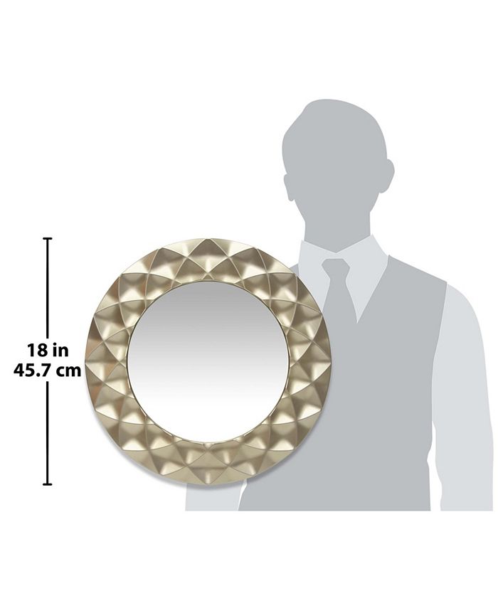 Infinity Instruments Round Wall Mirror Macy's