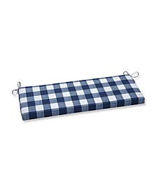 Anderson Check 18" x 45" Outdoor Bench Cushion