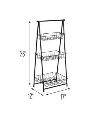 Honey Can Do 3-Tier Folding A-Frame Shelf