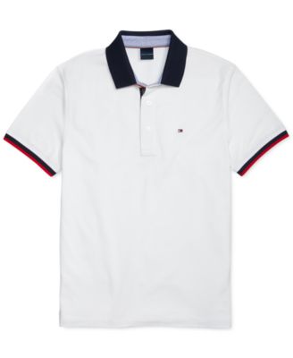 Tommy Hilfiger - Men's Custom-Fit Kemp Dodger Polo Shirt with Magnetic Buttons