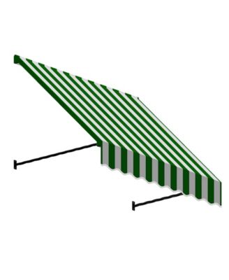 Awntech 6' Santa Fe Twisted Rope Arm Window/Entry Awning, 31" H x 12" D