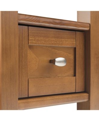 Warm Shaker Narrow Side Table