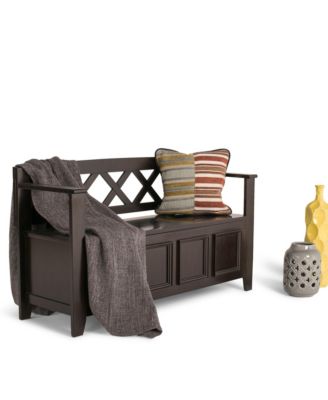Amherst Storage Bench
