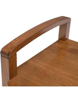 Warm Shaker Storage Bench