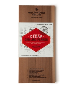 Wildwood Grilling Cedar Grilling Planks 2-Pack