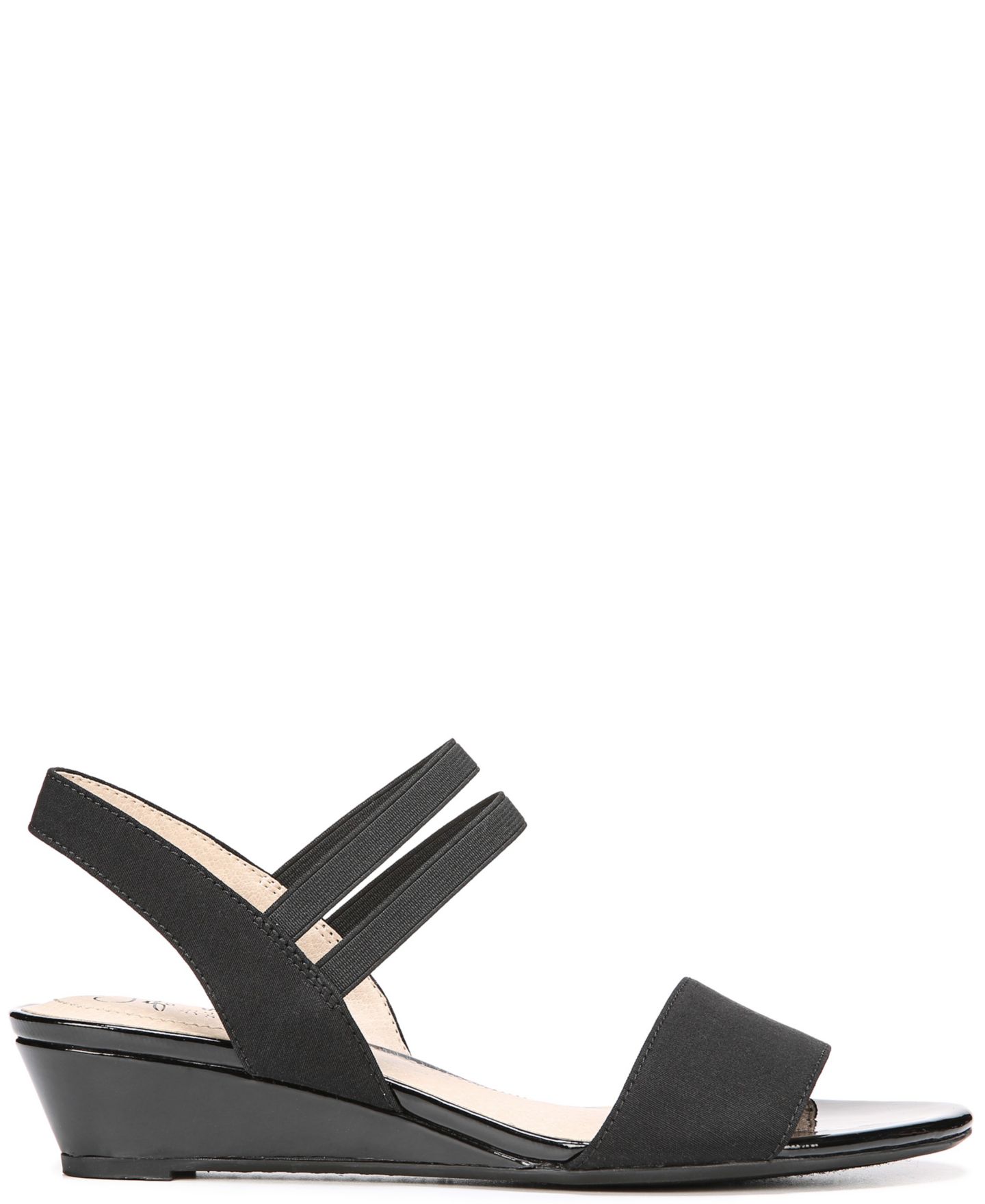 Женские сандалии LifeStride Yolo Ankle Strap Wedge, цвет: Чёрный — фото 2