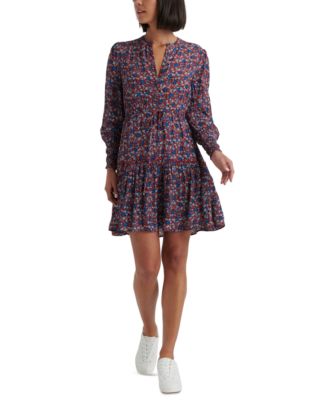 Lucky Brand - Carrie Drawstring-Waist Dress