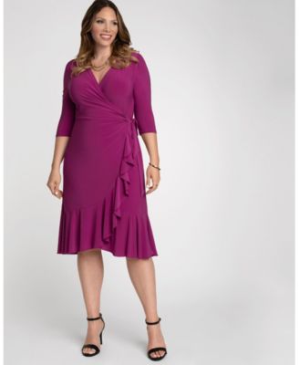 Magenta Wrap Dress Online Sales, UP TO 62% OFF | www.aramanatural.es