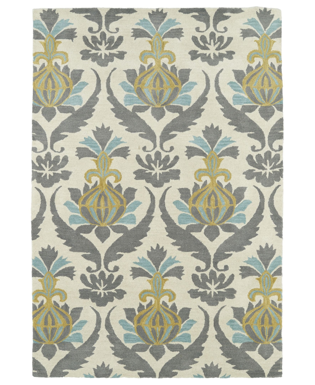 Kaleen Melange MLG04-01 Ivory 8' x 10' Area Rug - Ivory