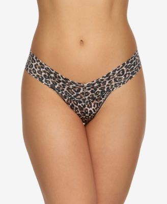 Hanky Panky - Printed Signature Lace Low Rise Thong Underwear
