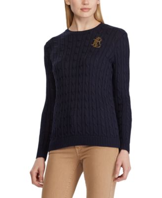 ralph lauren cable sweater