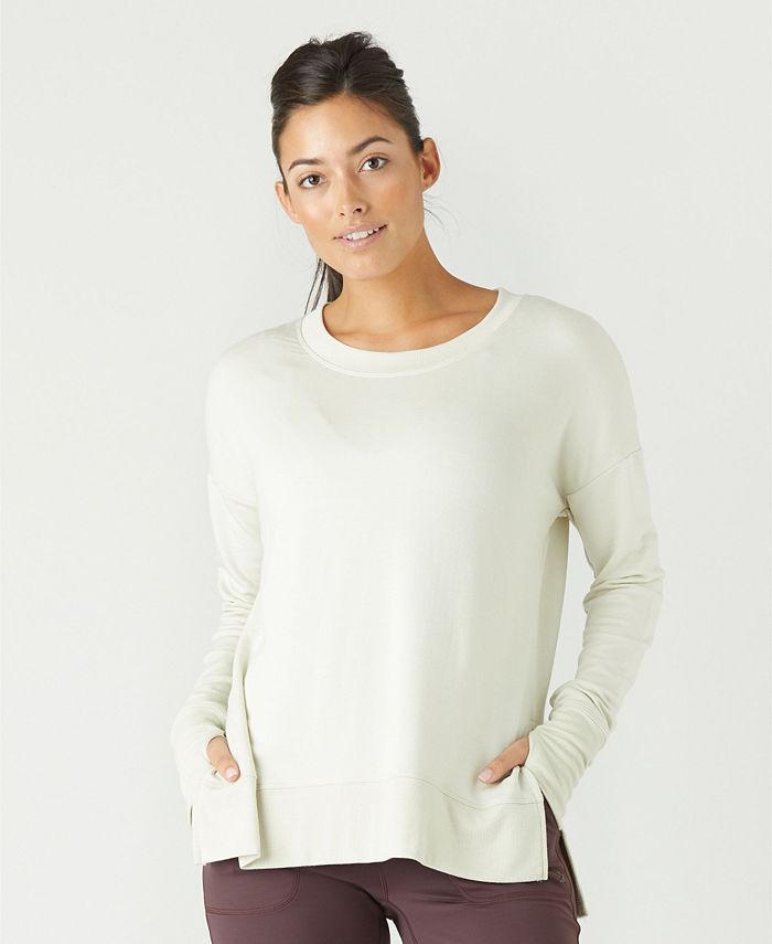 Glyder Soft Lounge Long Sleeve Sweatshirt - Macy's