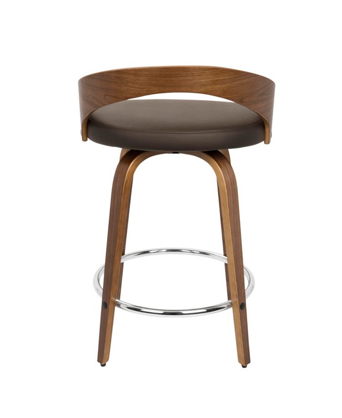 Lumisource - Grotto 24" Counter Stool, Quick Ship (Set of 2)